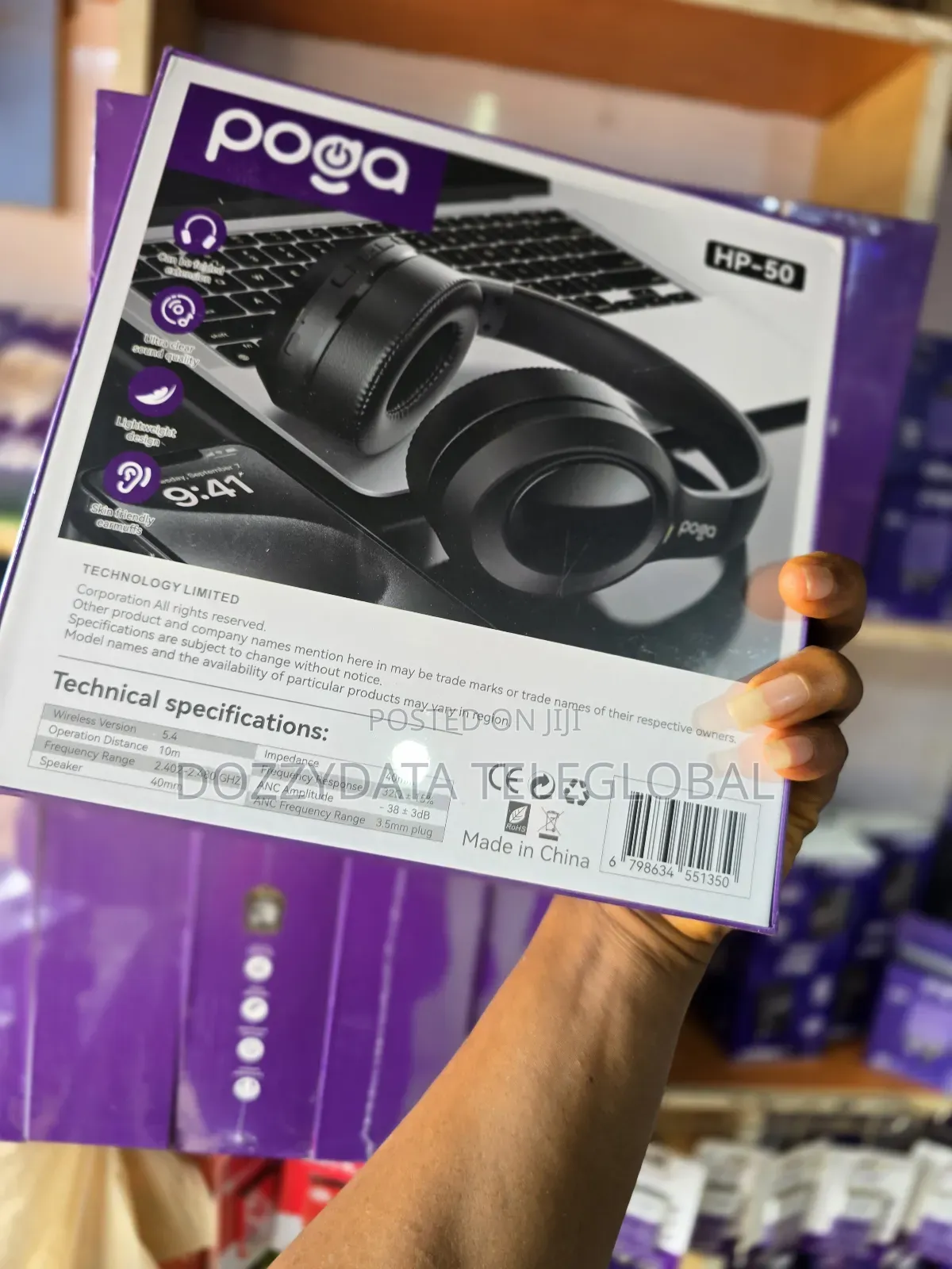 Poga Bassup Anc True Wireless Headset