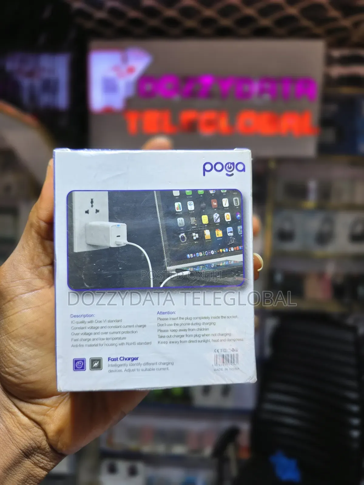 Poga 65w Poch-19p Type C Super Fast Charger
