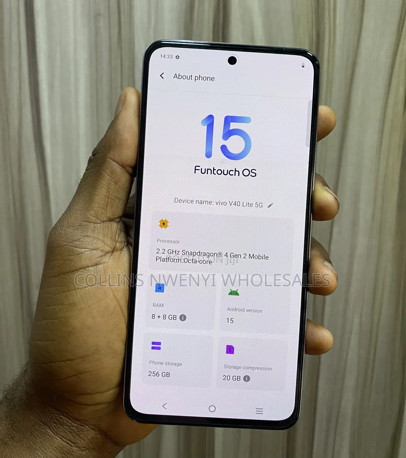 Vivo V40 Lite 256 GB Purple