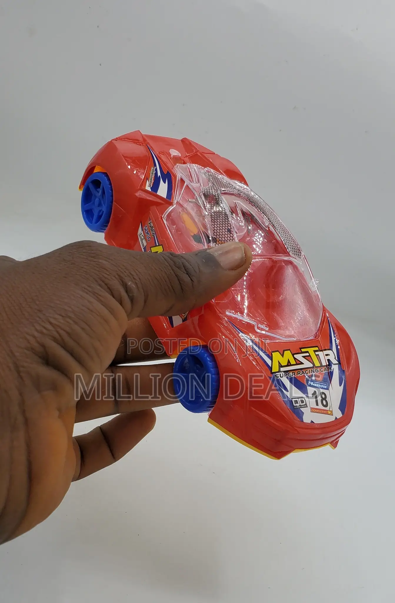 Stylish Color Racing Manual Kids Car Toy Ages 3+