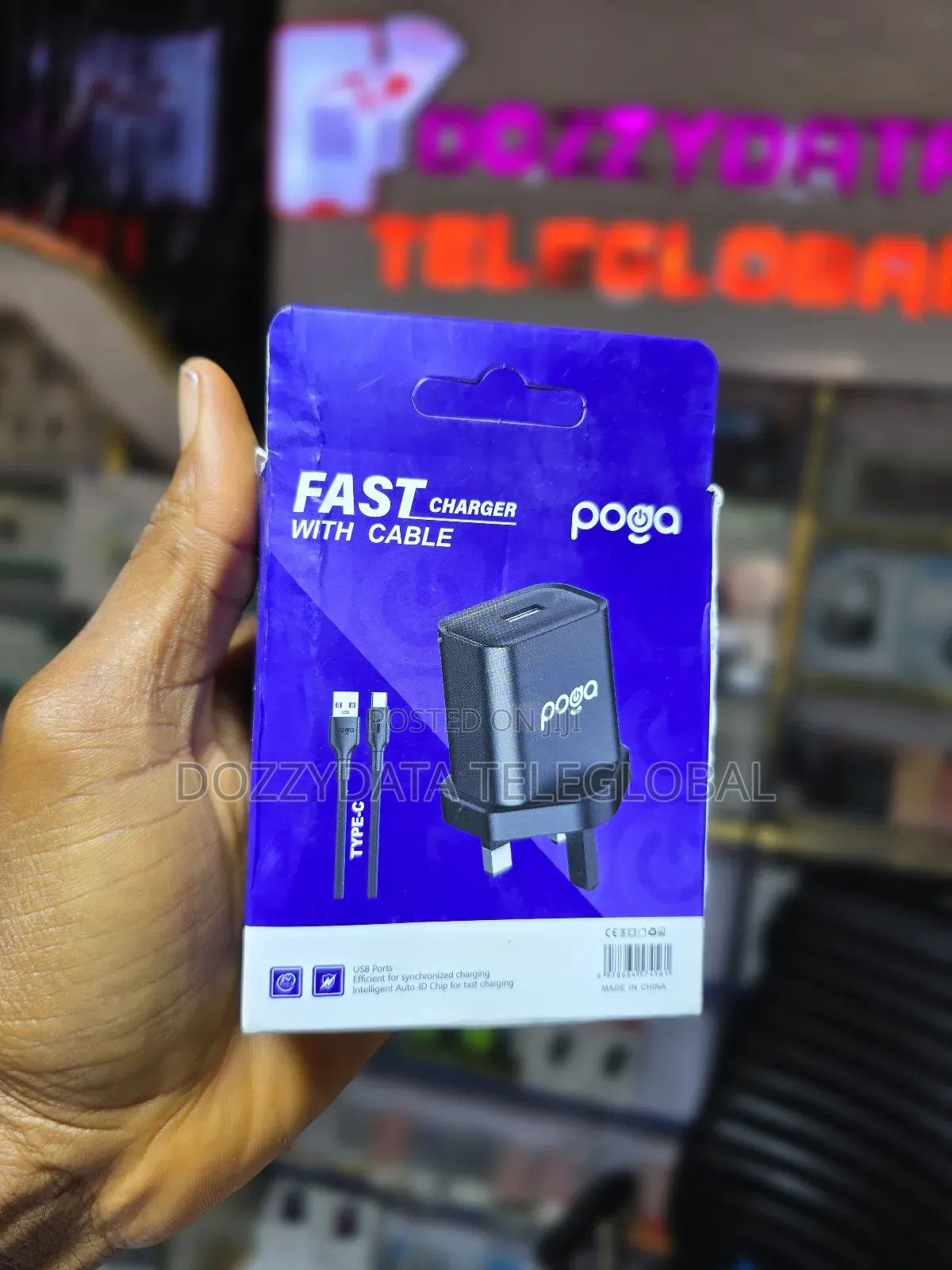 Poga 3p-05t 15w Fast Charging Type-C Charger and Cable