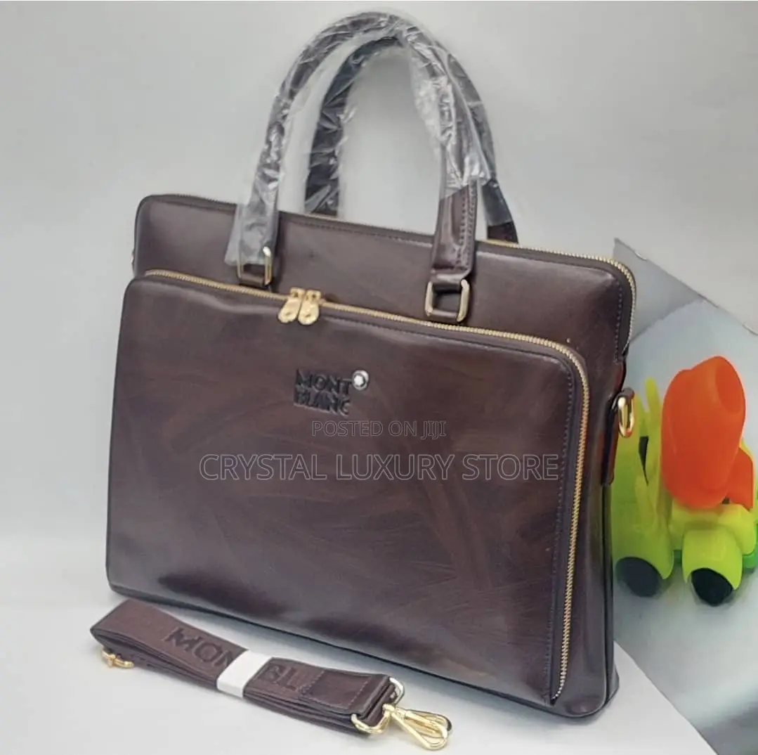 High Quality Luxury Genuine Leather Laptop Bag