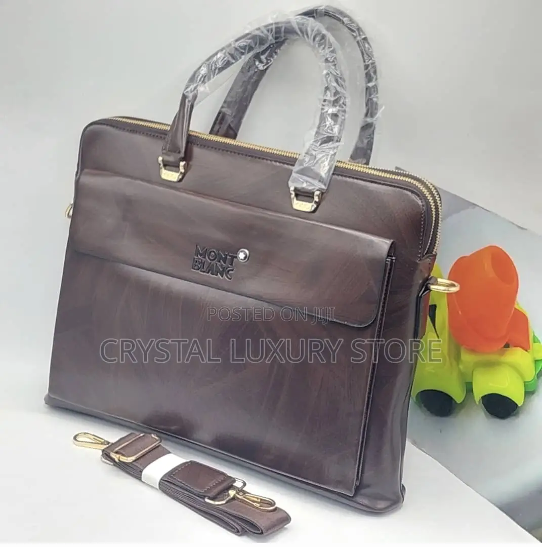 High Quality Luxury Genuine Leather Laptop Bag