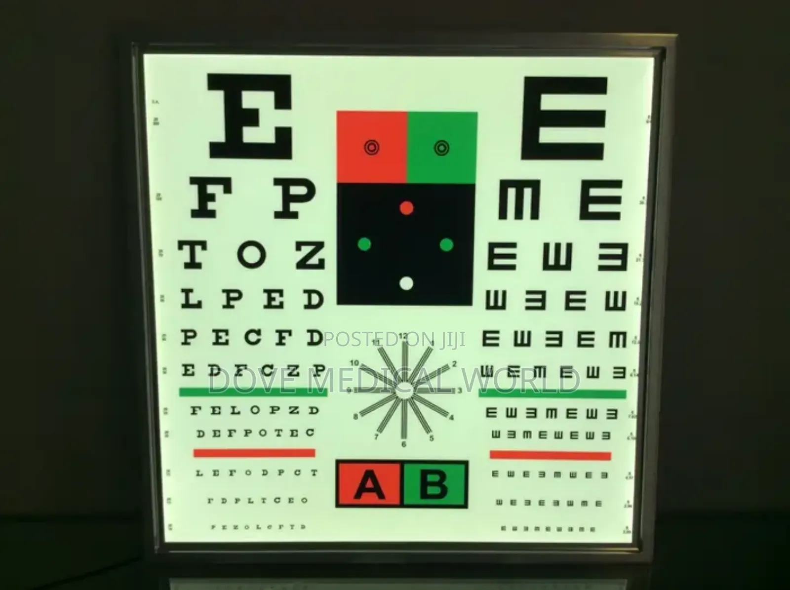 Illuminated Va Chart