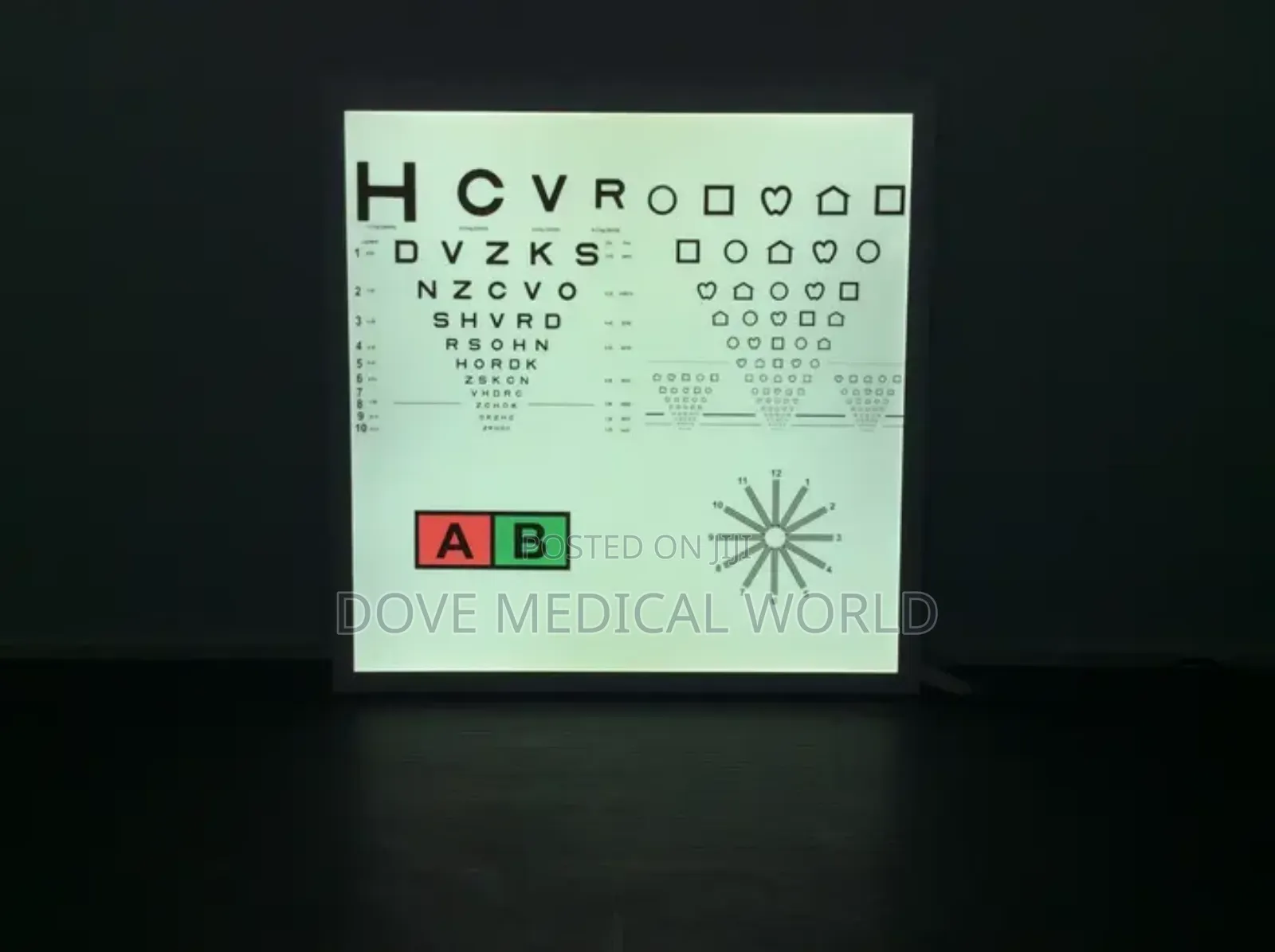 Illuminated Va Chart