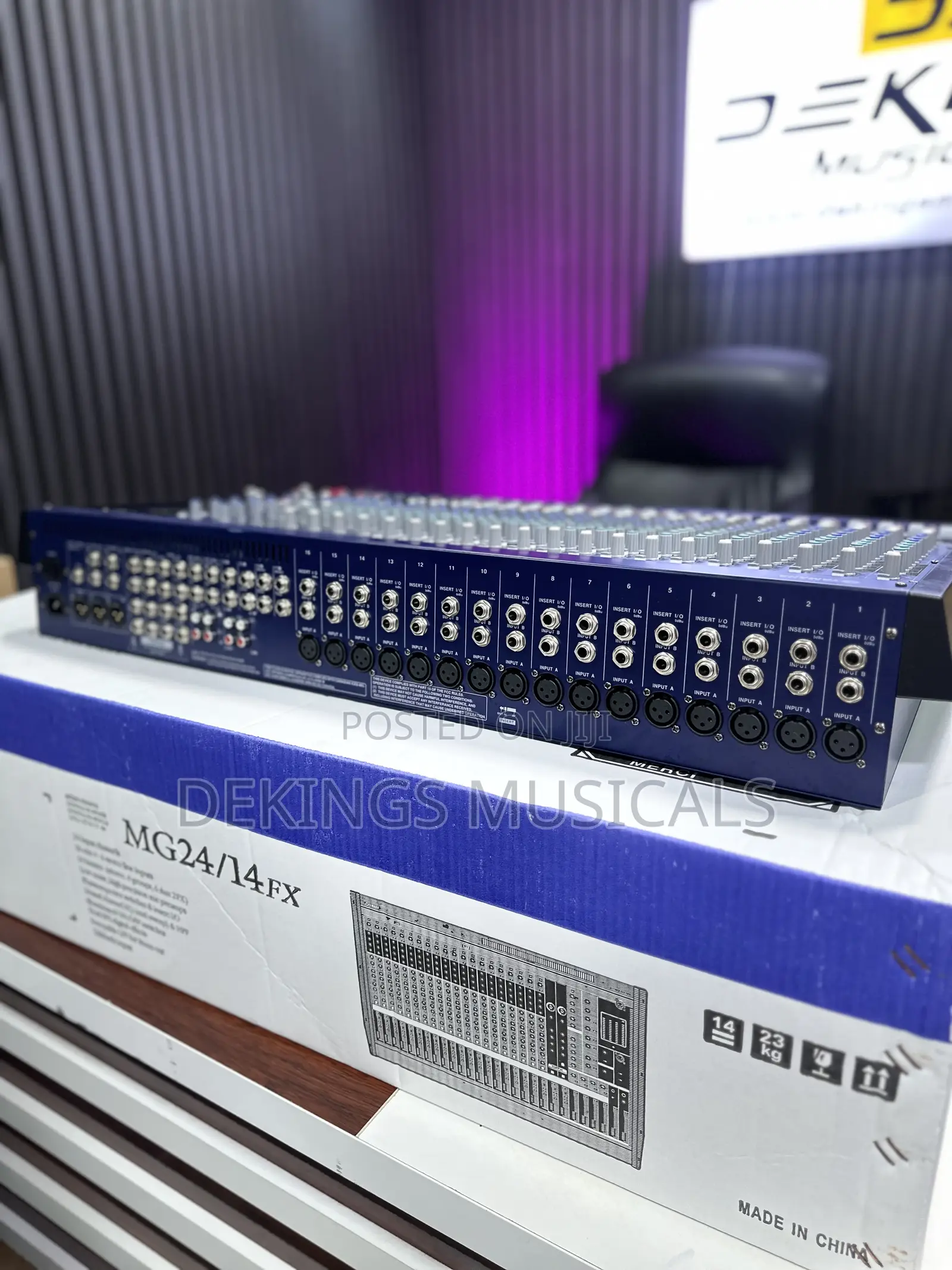 Yamaha Mixer 24 Channels - Yamaha Mg24/14fx Analogue Mixer