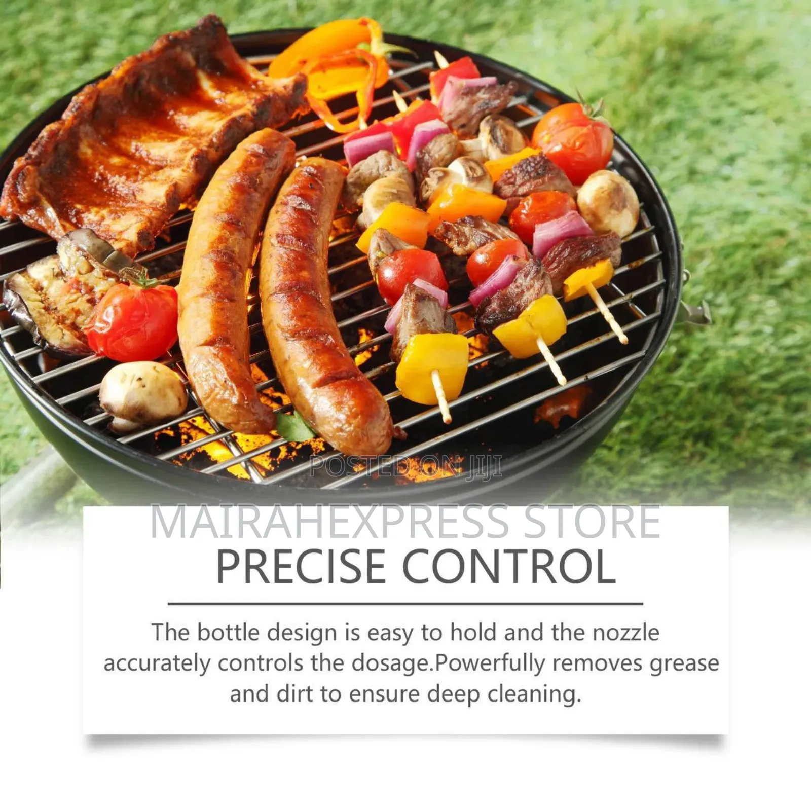Portable Circular Charcoal Berbecue (Bbq) Grill