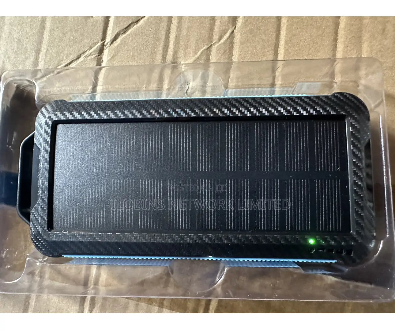 20,000 Mah Solar Power Bank With Charging Cords