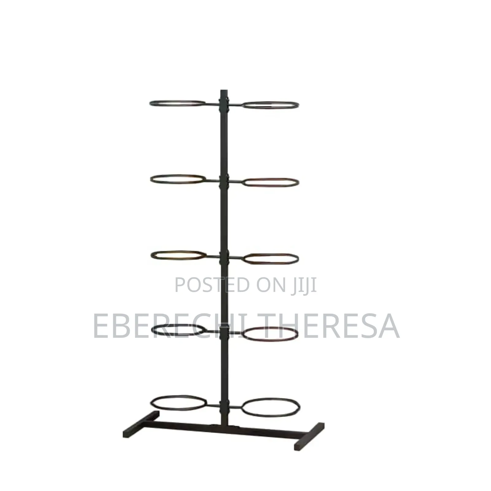 Foreign Soccer Balls Display Stand