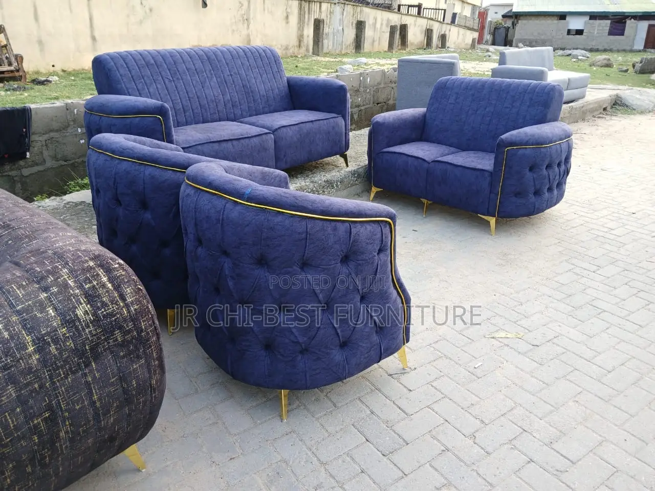 Uniquely Made Modern Upholstery Fabric Sofa | Chairs | Couch