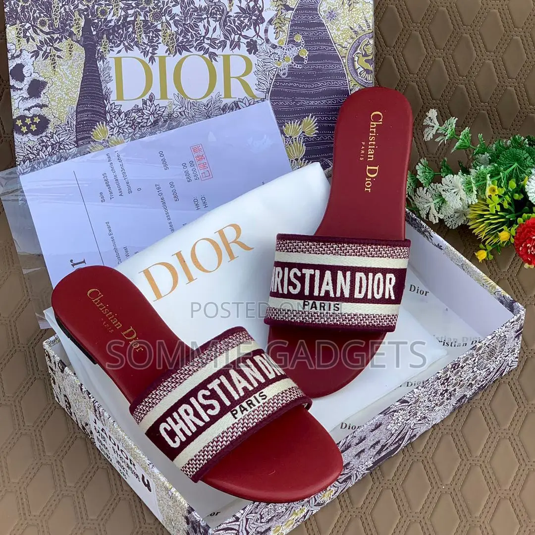 Christian Dior Paris Slippers