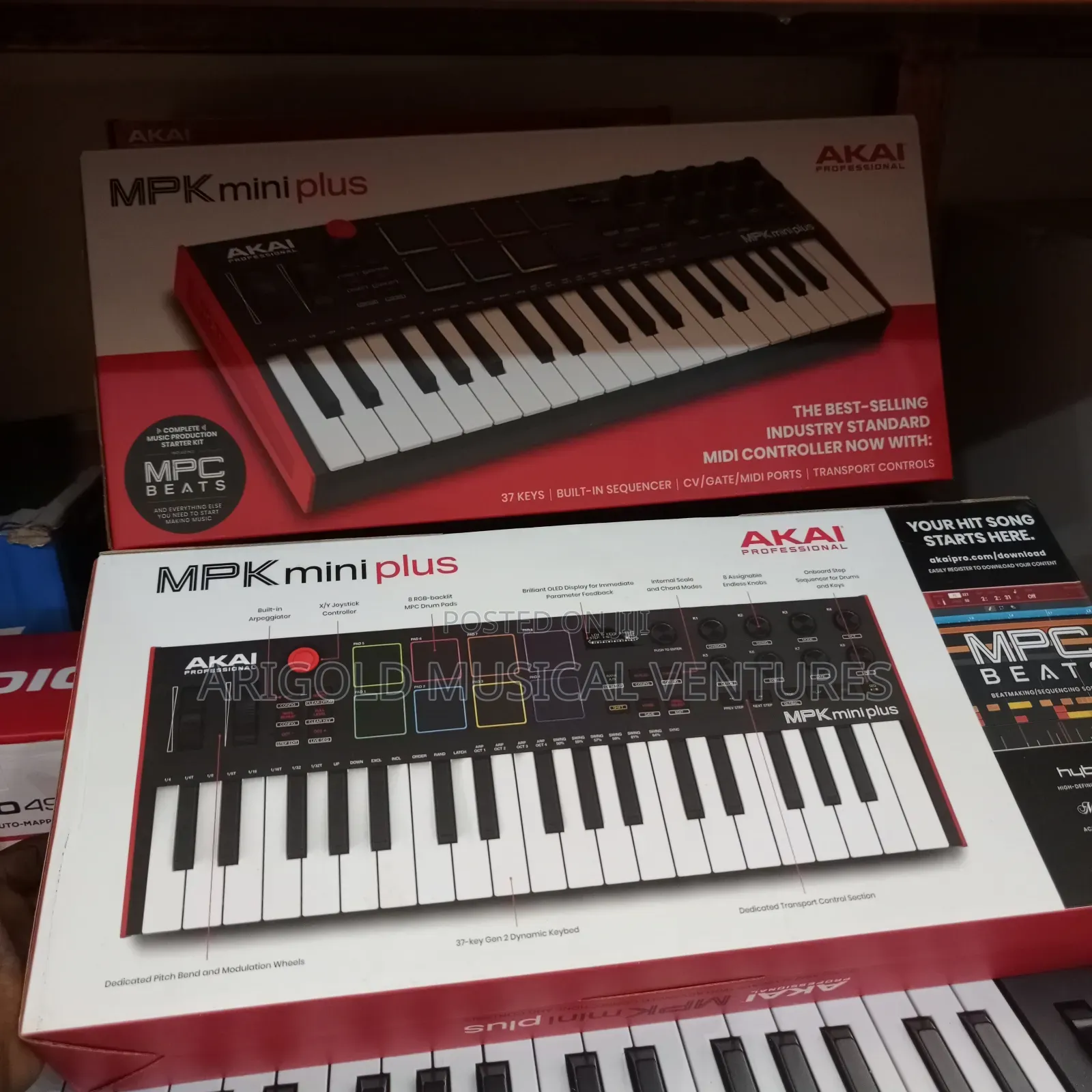 Professional Midi Keyboard MPK Mini Plus Akai