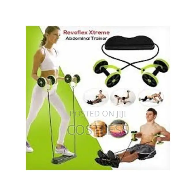 Revoflex Xtreme Abdominal and Core Trainer Exercise Wheels