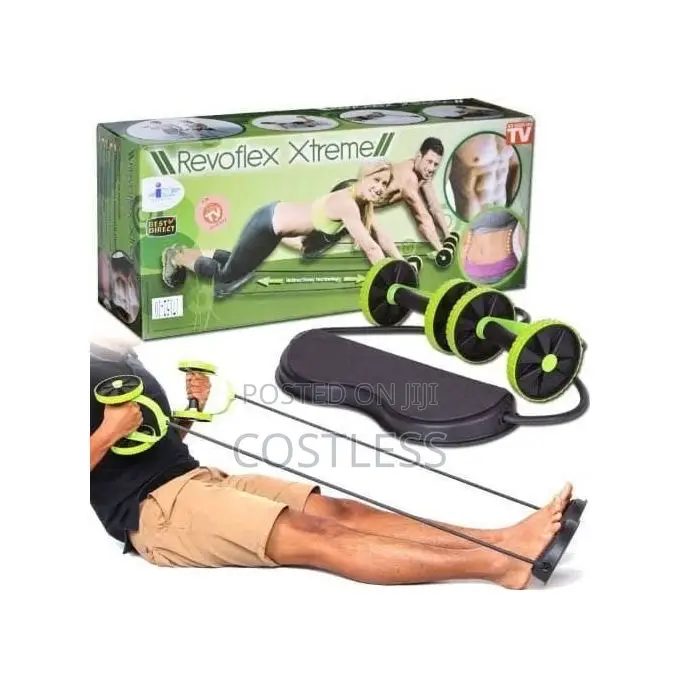 Revoflex Xtreme Abdominal and Core Trainer Exercise Wheels