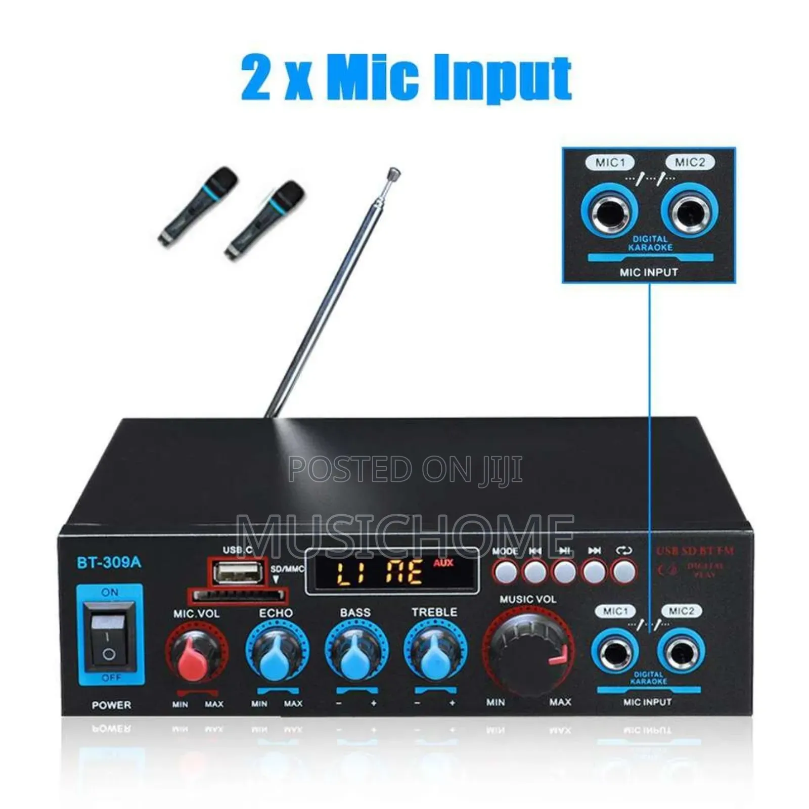 Bluetooth Amplifier For 2-4pcs Of Ceiling Speaker