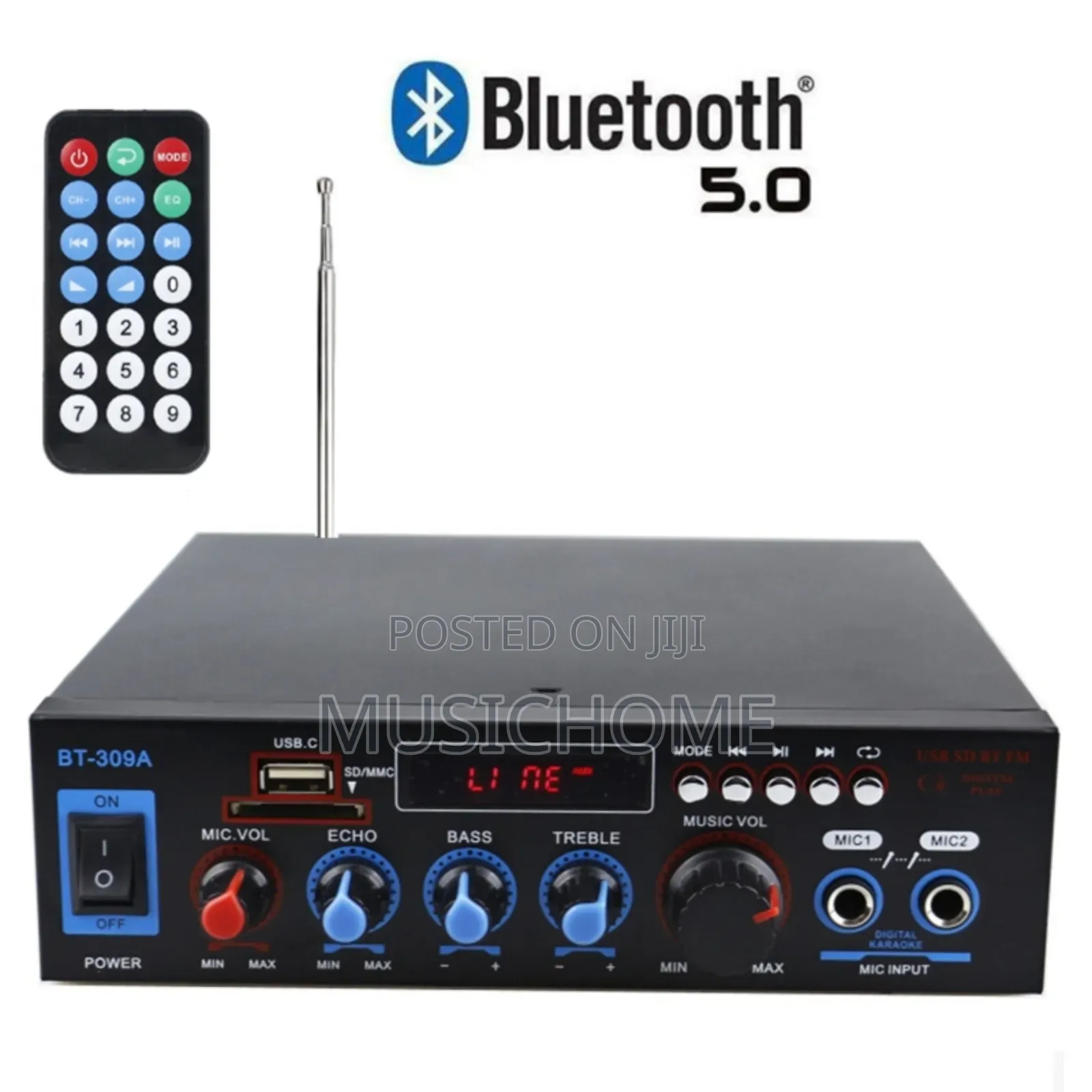 Bluetooth Amplifier For 2-4pcs Of Ceiling Speaker