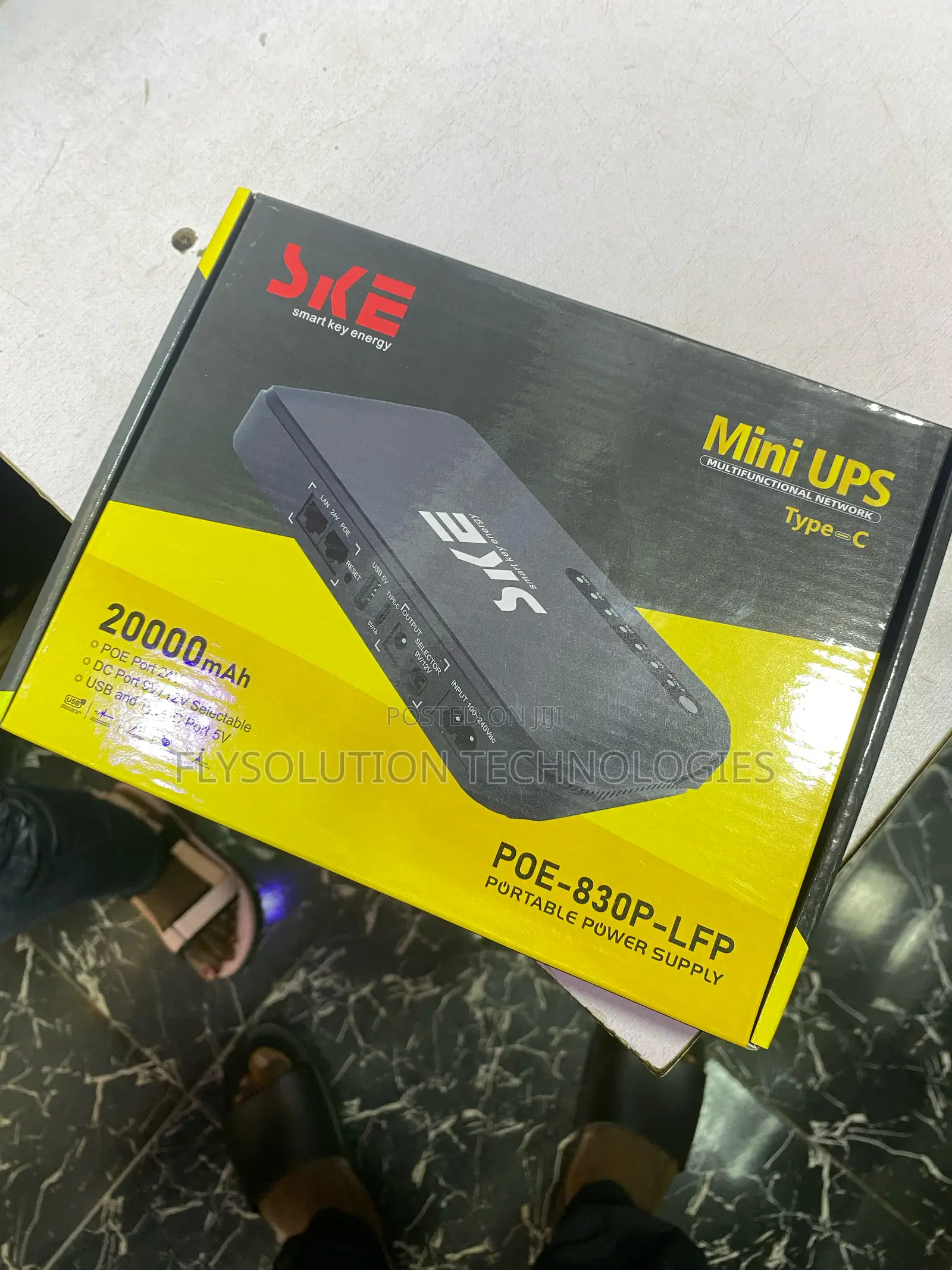 Router Power Bank Portable Power Supply 20000mah Poe-830p-LFP Mini Ups