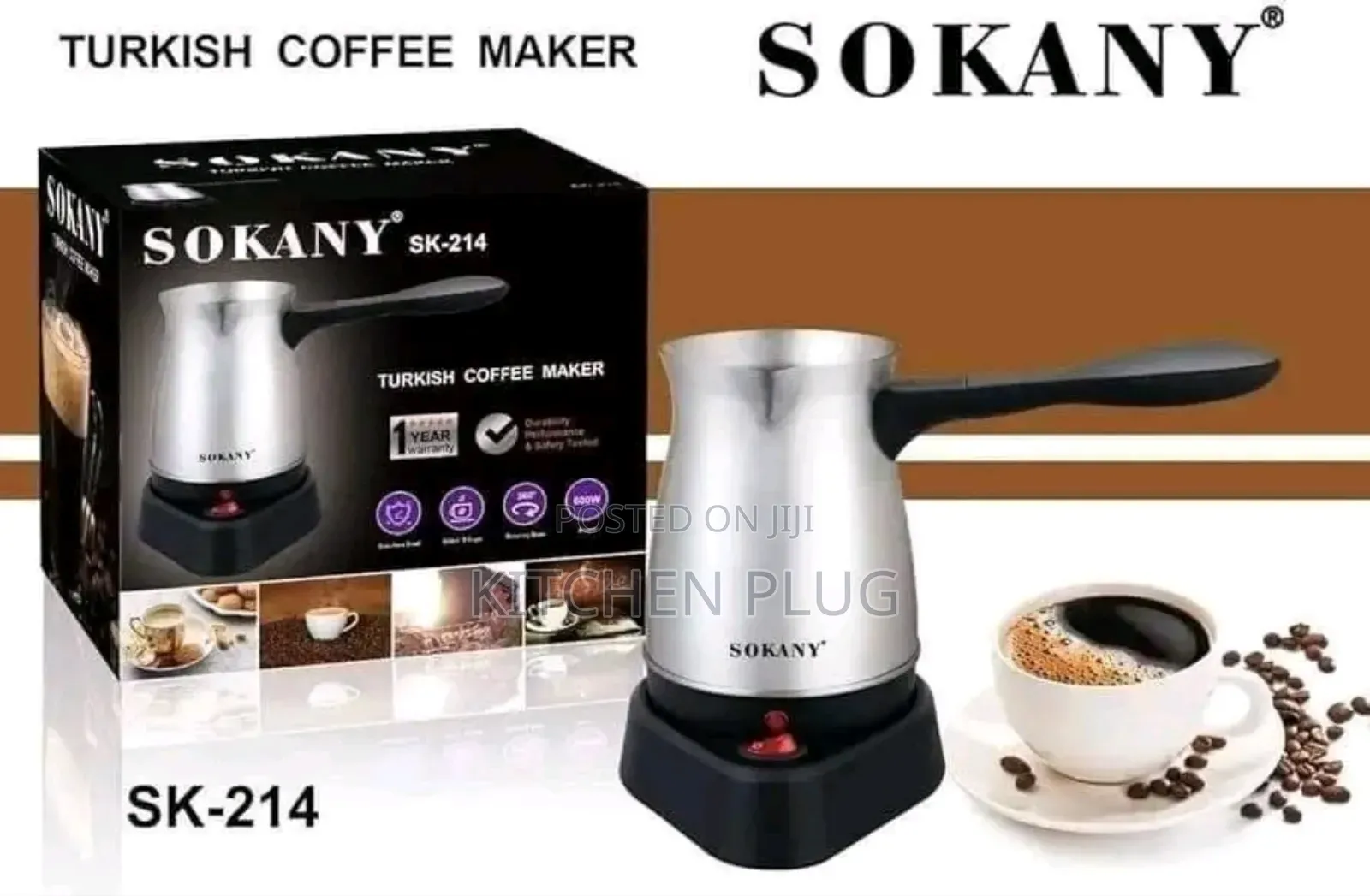 Turkish Coffee Maker Machine Electric