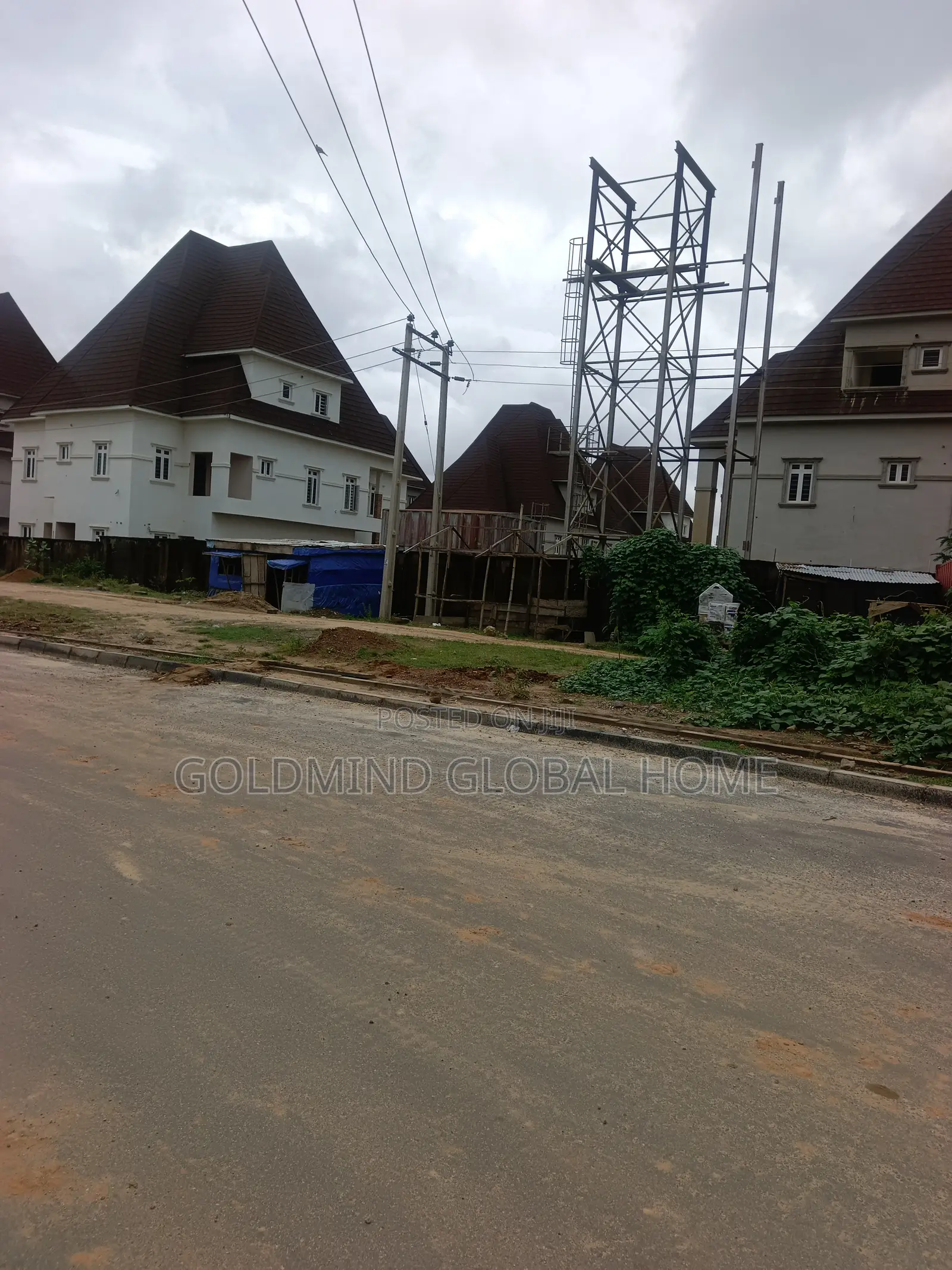 Estate Plot Dpc Level To Build 4bedroom Terrace Duplex With B.Q