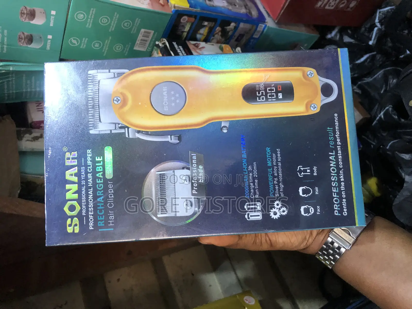 Sonar Rechargeable Professional Clipper