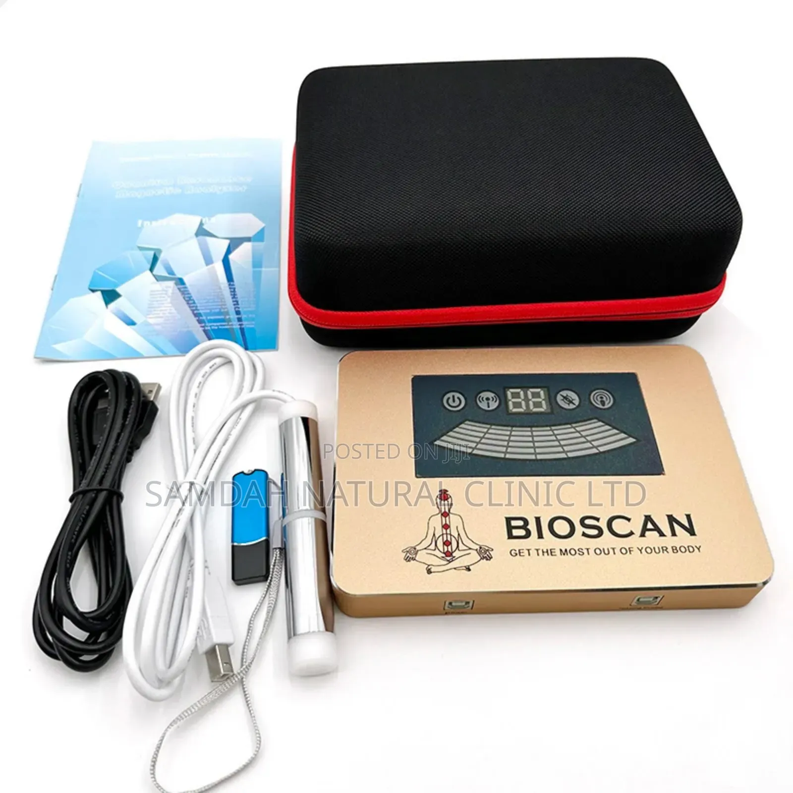 Quantum Resonance Magnetic Analyzer