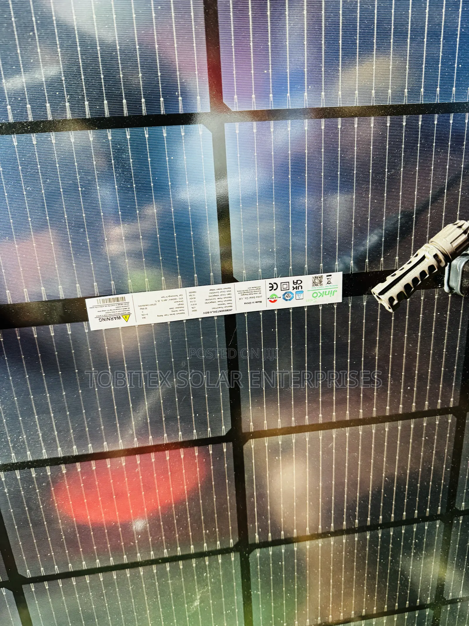Jinko Panels 550watts Quality