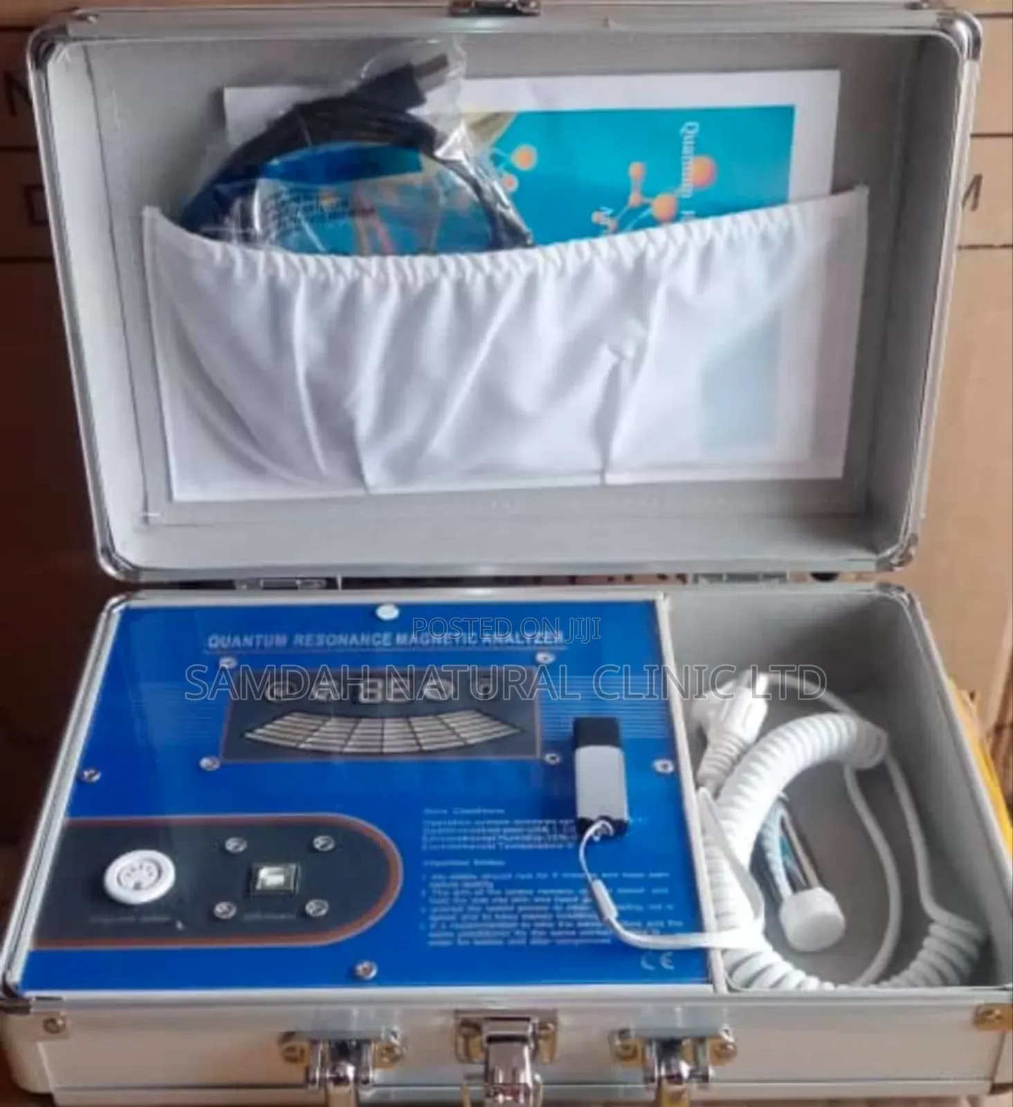 Quantum Resonance Magnetic Analyzer