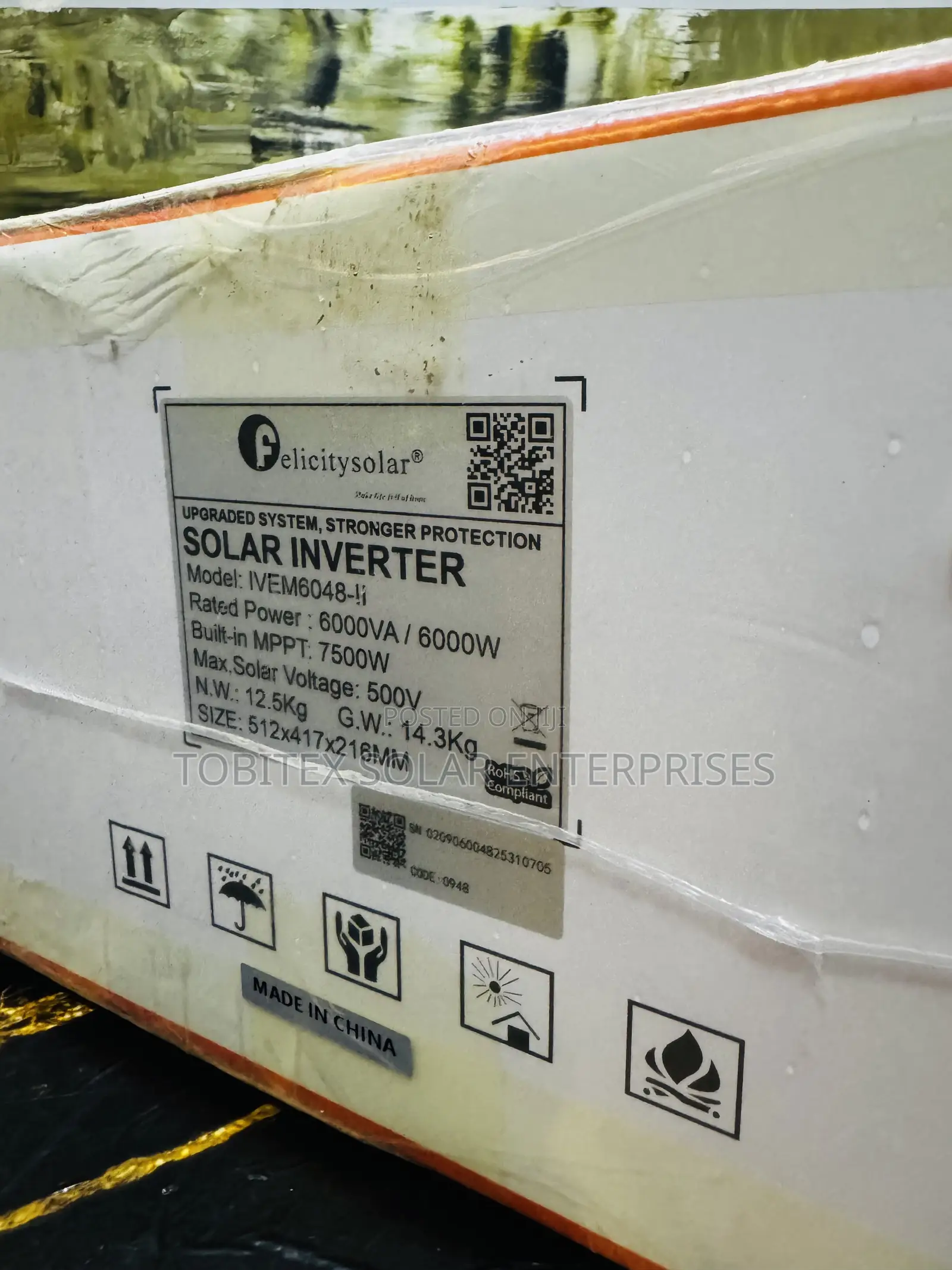 Felicity Hybrid Solar Inverter 6kva 48v Promo
