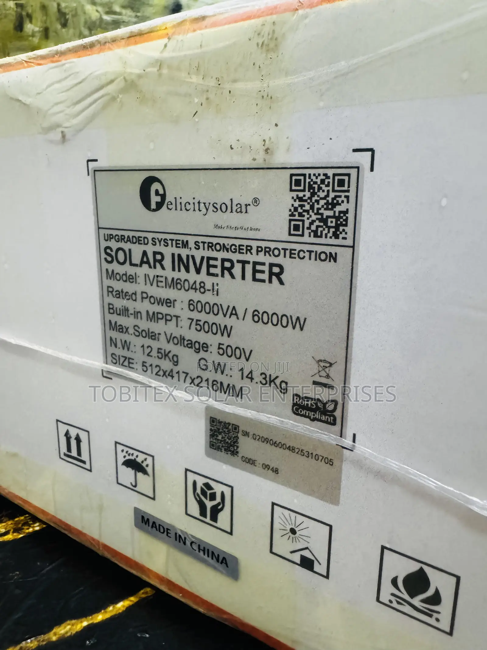 6kva Felicity Hybrid Inverter