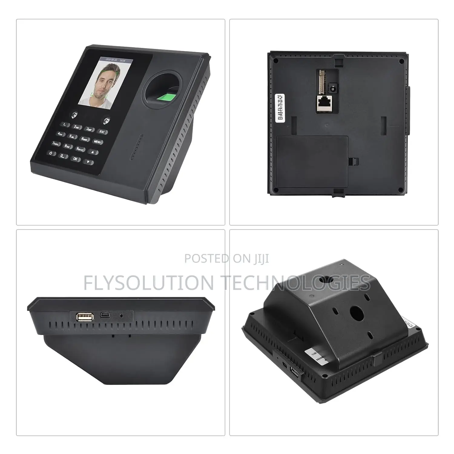 Biometric Face And Fingerprint Time Attendance Machine For Employees