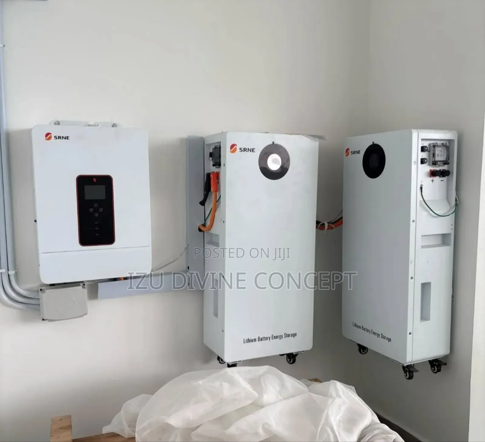 10kva Inverter Setup and 30kwh Lithium Battery Backup