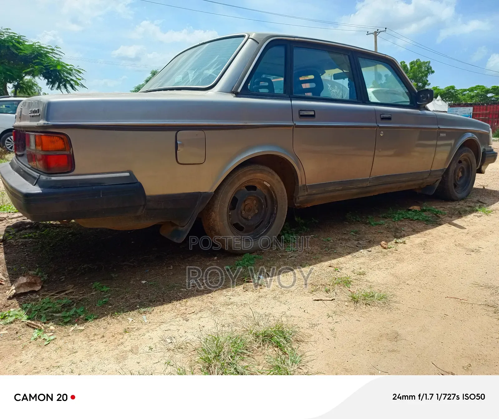 Volvo 240 1986 Gray