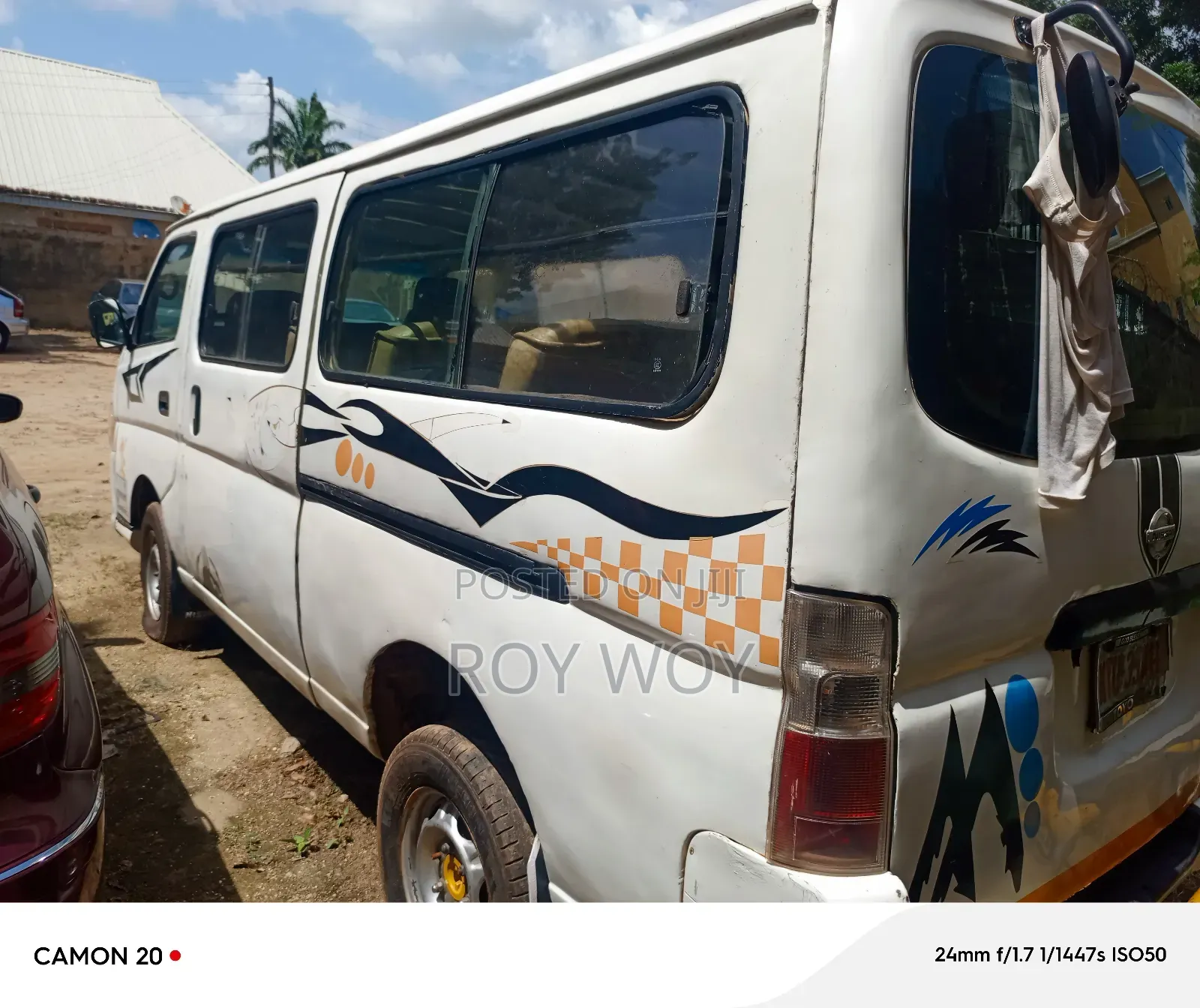 Nissan Caravan (Urvan) 1996 White