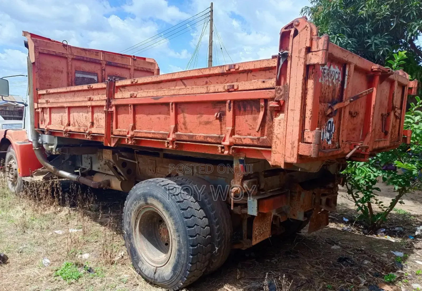 Foreign Used Volvo N10 Tipper