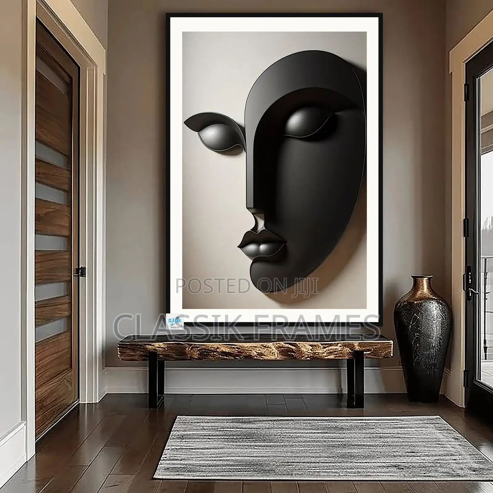 Hd Framed Make the Vision Clear Gidi Painting Wallart