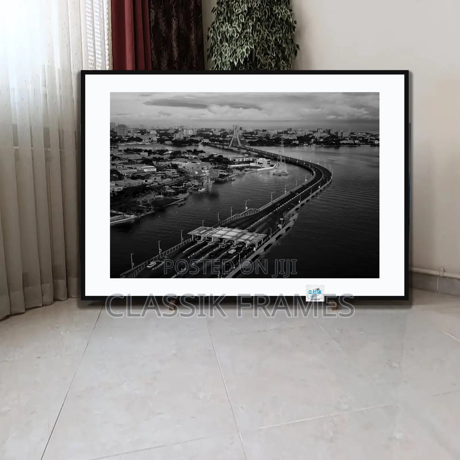 Hd Framed Mega City Gidi Painting Wallart