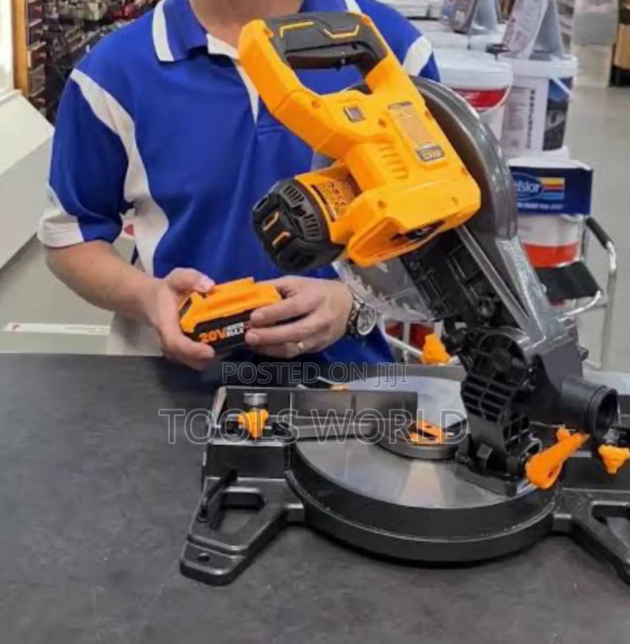 20v Lithium-ion 210mm Cordless Miter Saw Cms2001