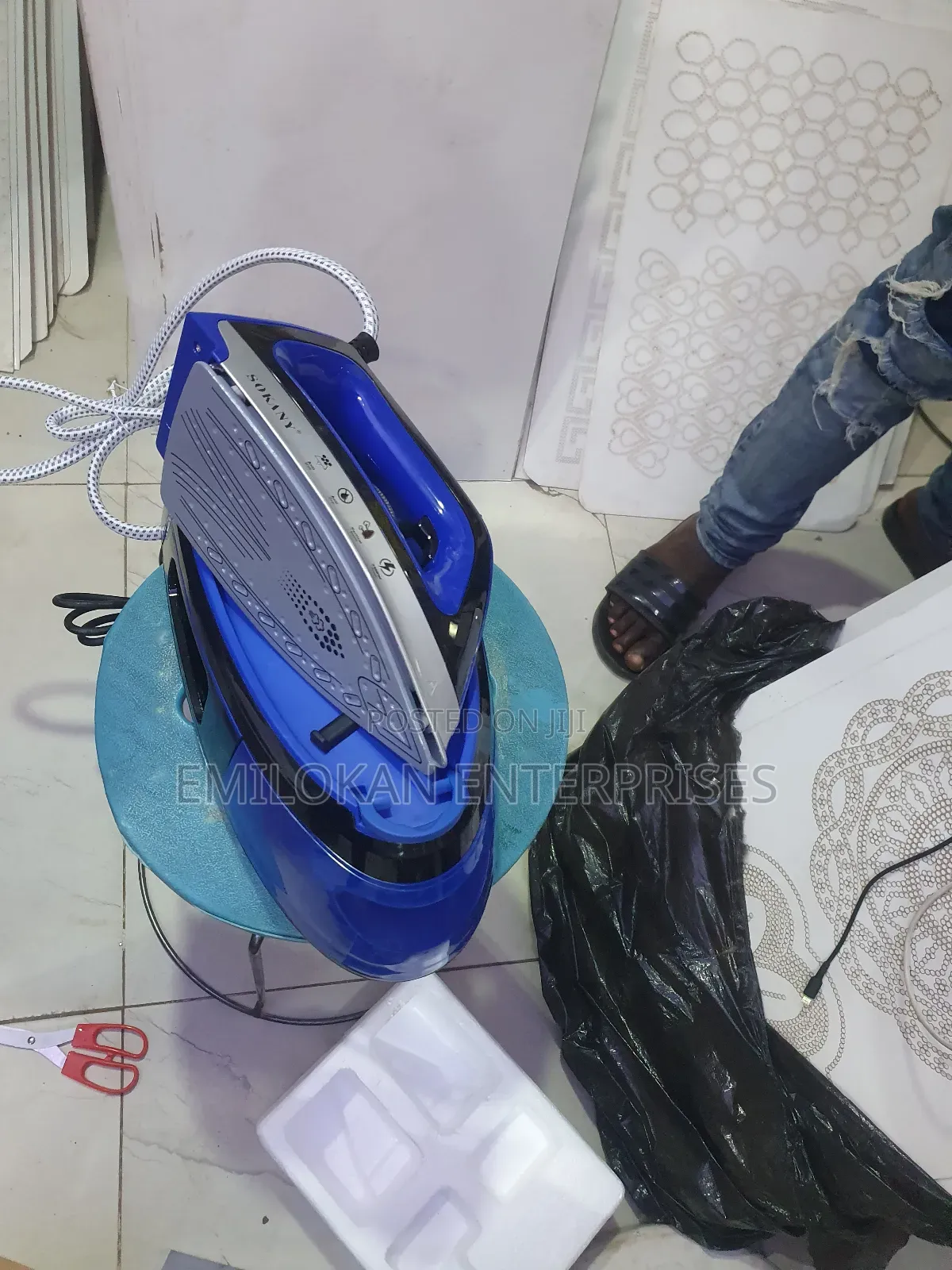 Sokany Steaming Machine With Water Tank