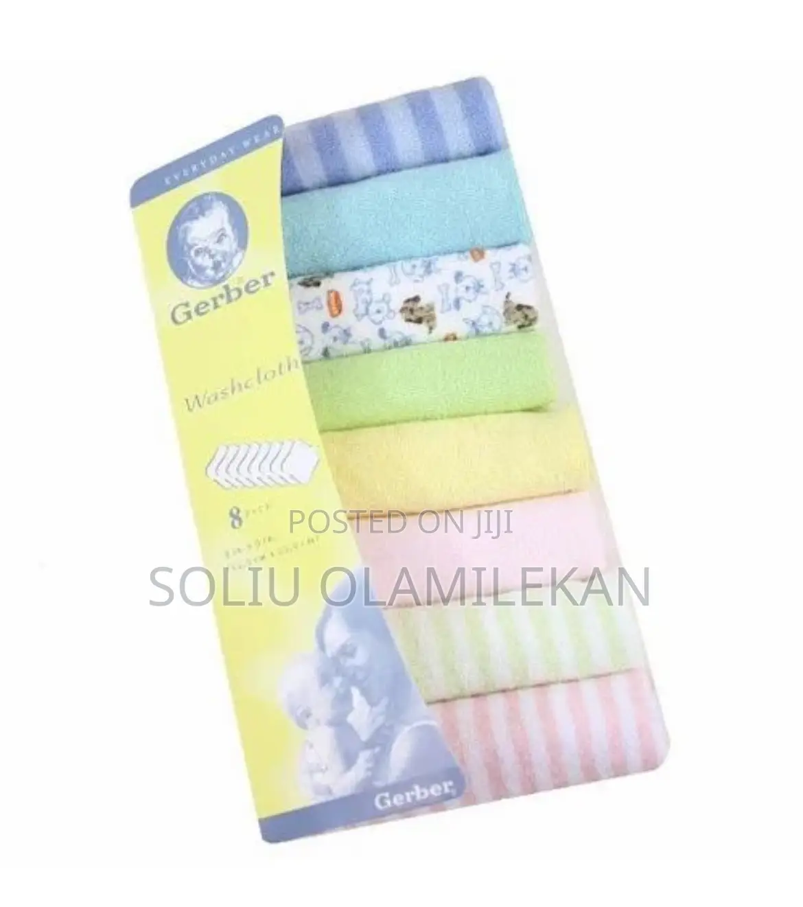 Baby Face Towel, Pack of 8