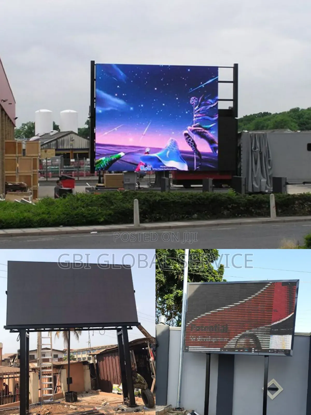 Electronic Billboard, Indoor and Outdoor