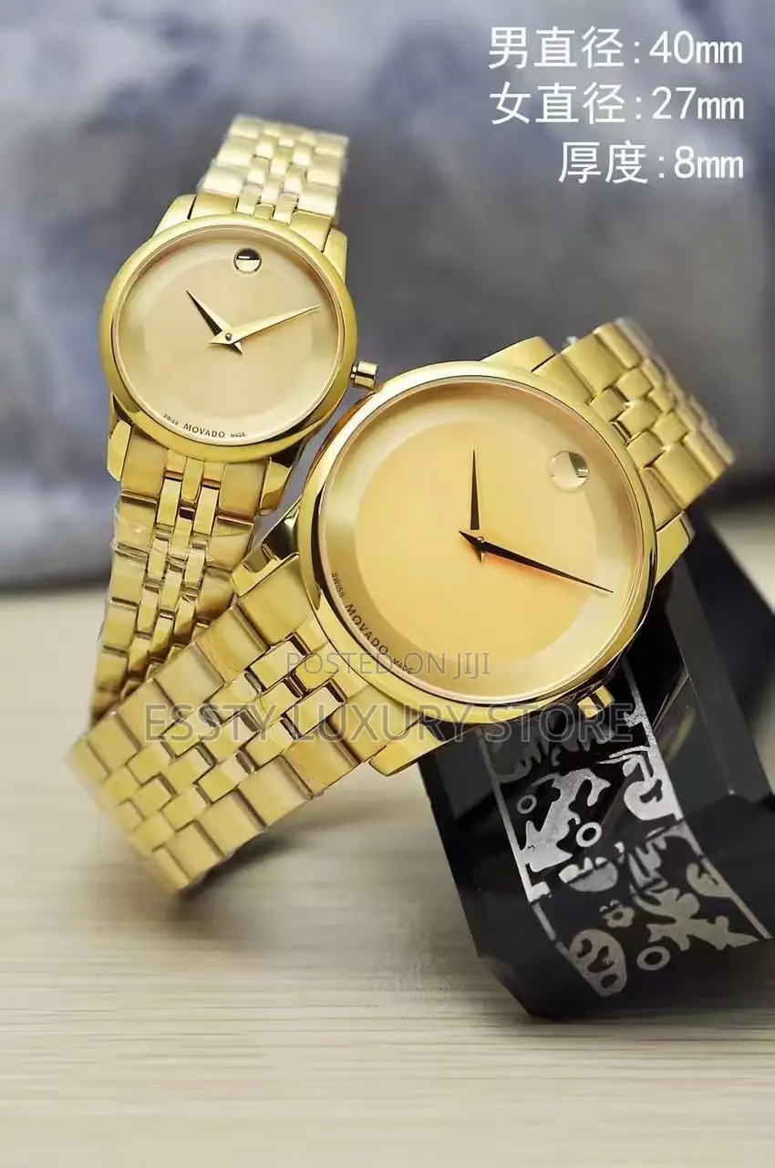 High Quality Luxury Movado Chain Wristwatches