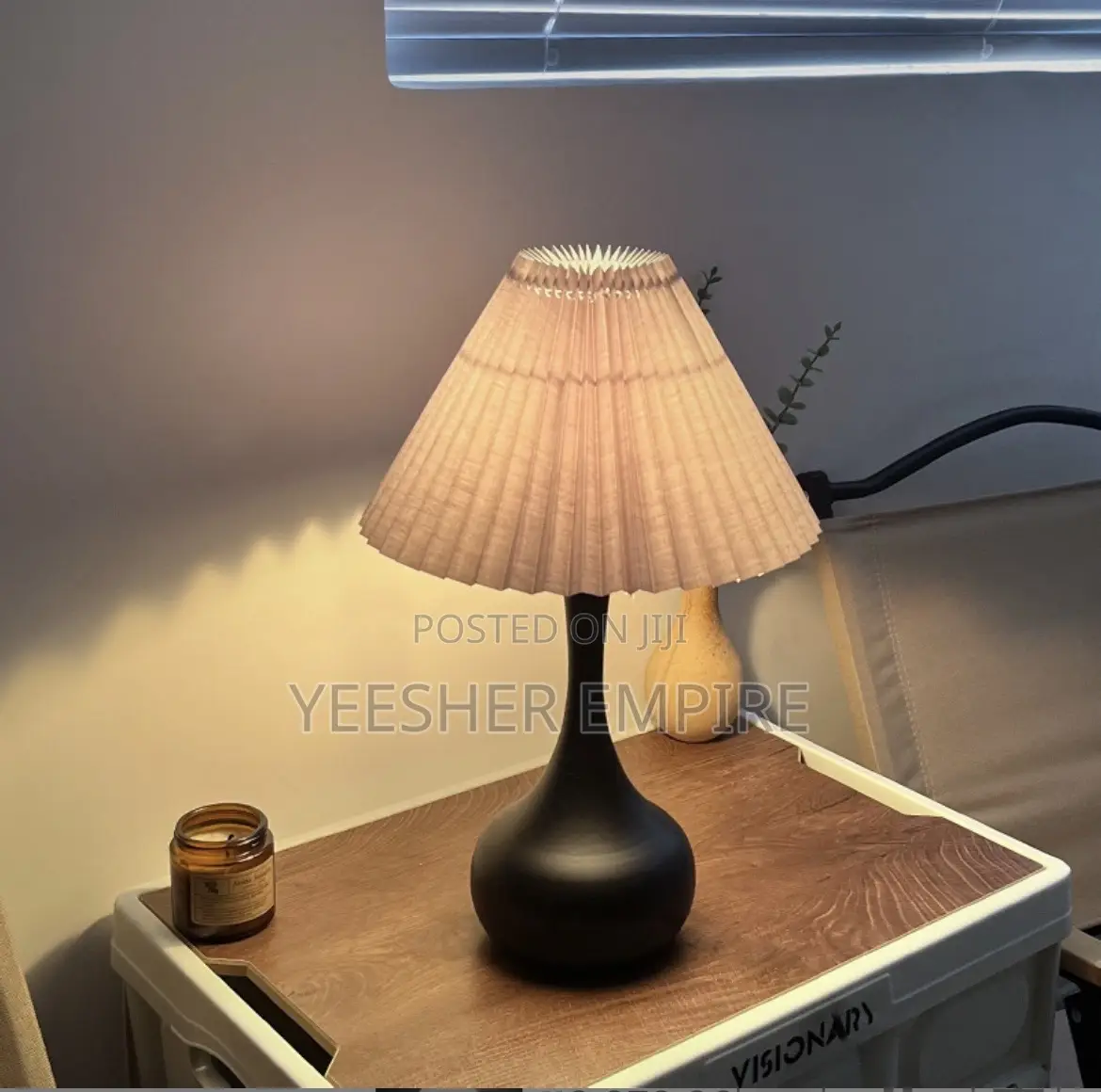 Spiral Design Bedside Lamp