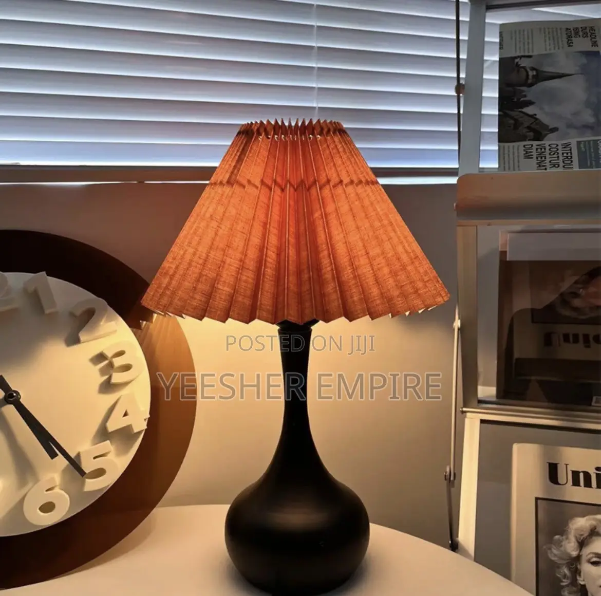 Spiral Design Bedside Lamp
