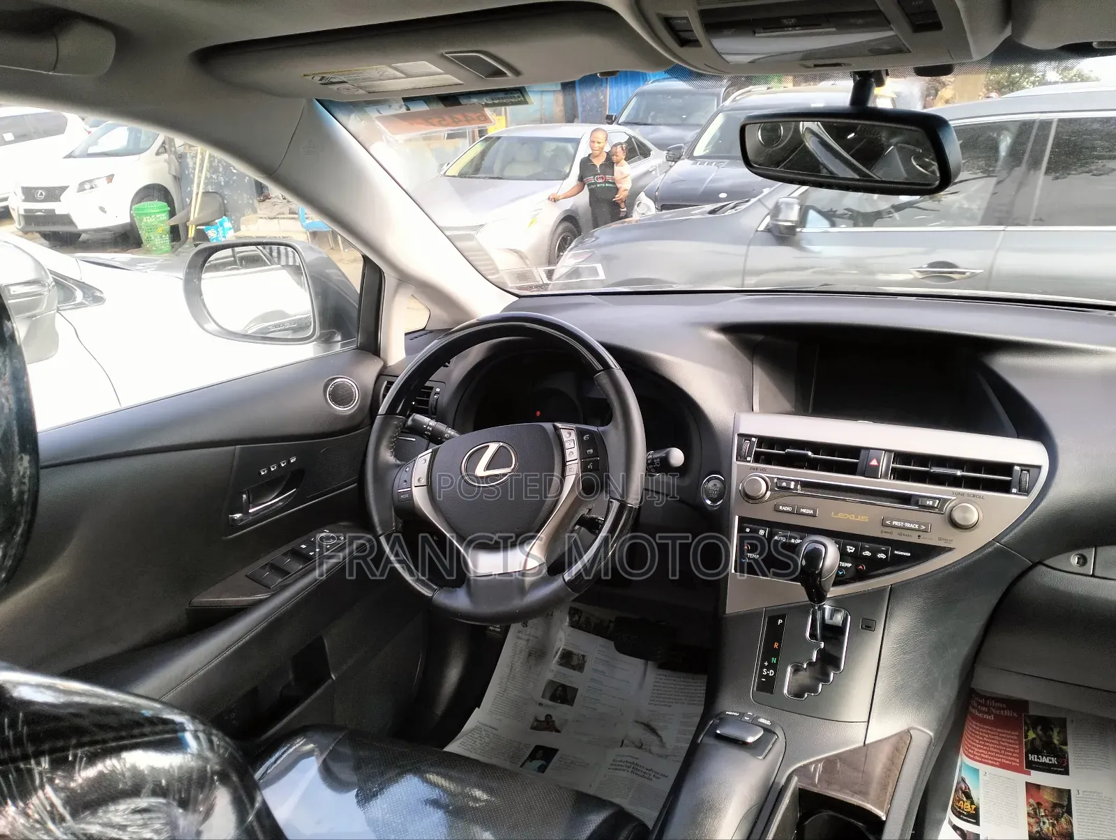 Lexus RX 350 FWD 2015 Black