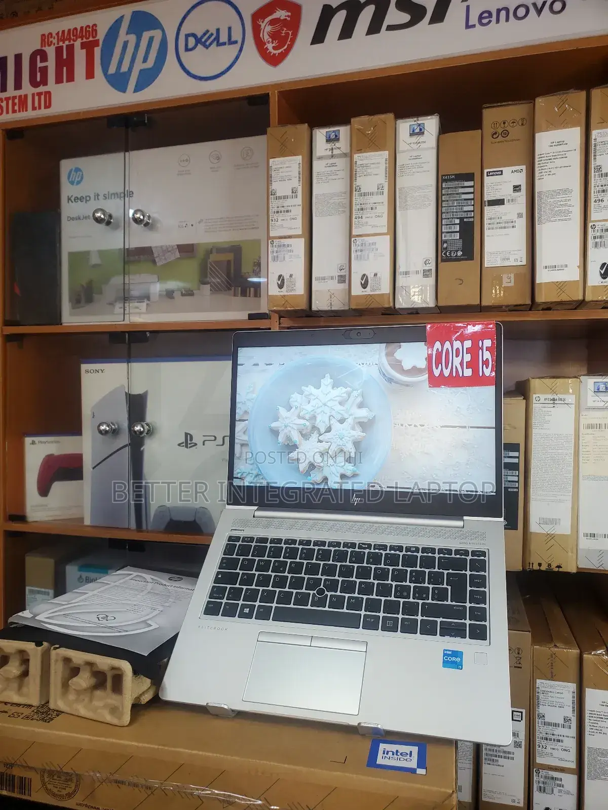 New Laptop HP ProBook 4320S 8GB Intel Core i5 SSD 512GB