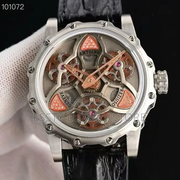 High Quality Luxury Antoine Preziuso Leather Wristwatch