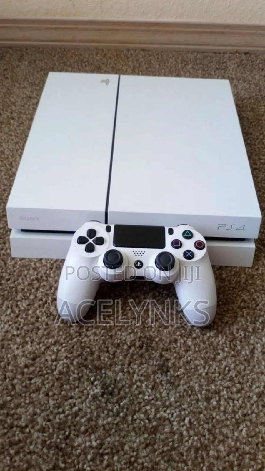 Playstation 4 Fat White Console Belgium Used