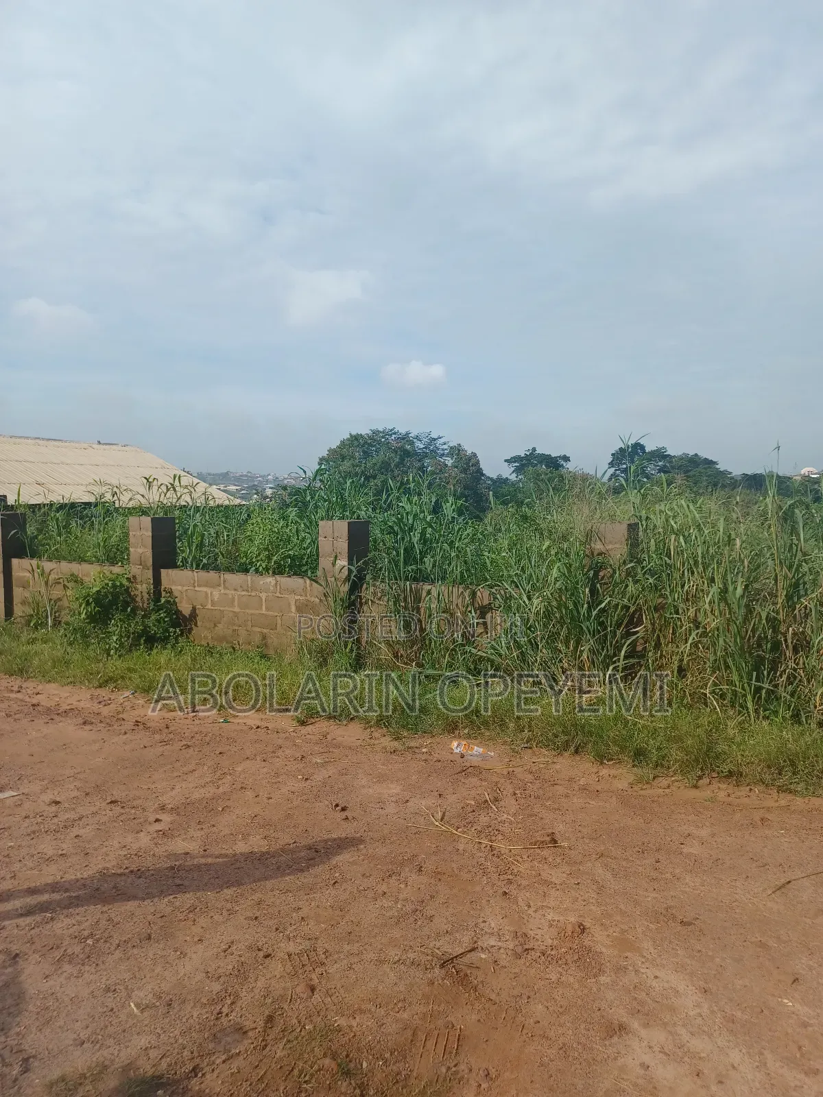 Plot of Land for Sale at Kemta Housing Behind Wolesoyinka House