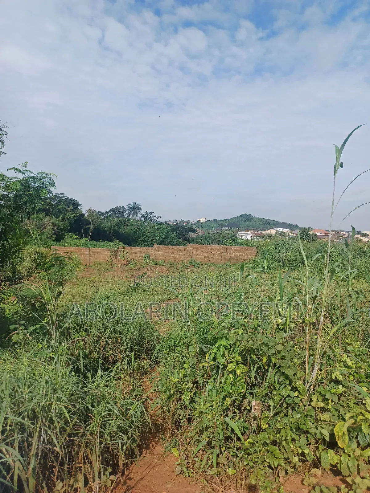 Plot of Land for Sale at Kemta Housing Behind Wolesoyinka House