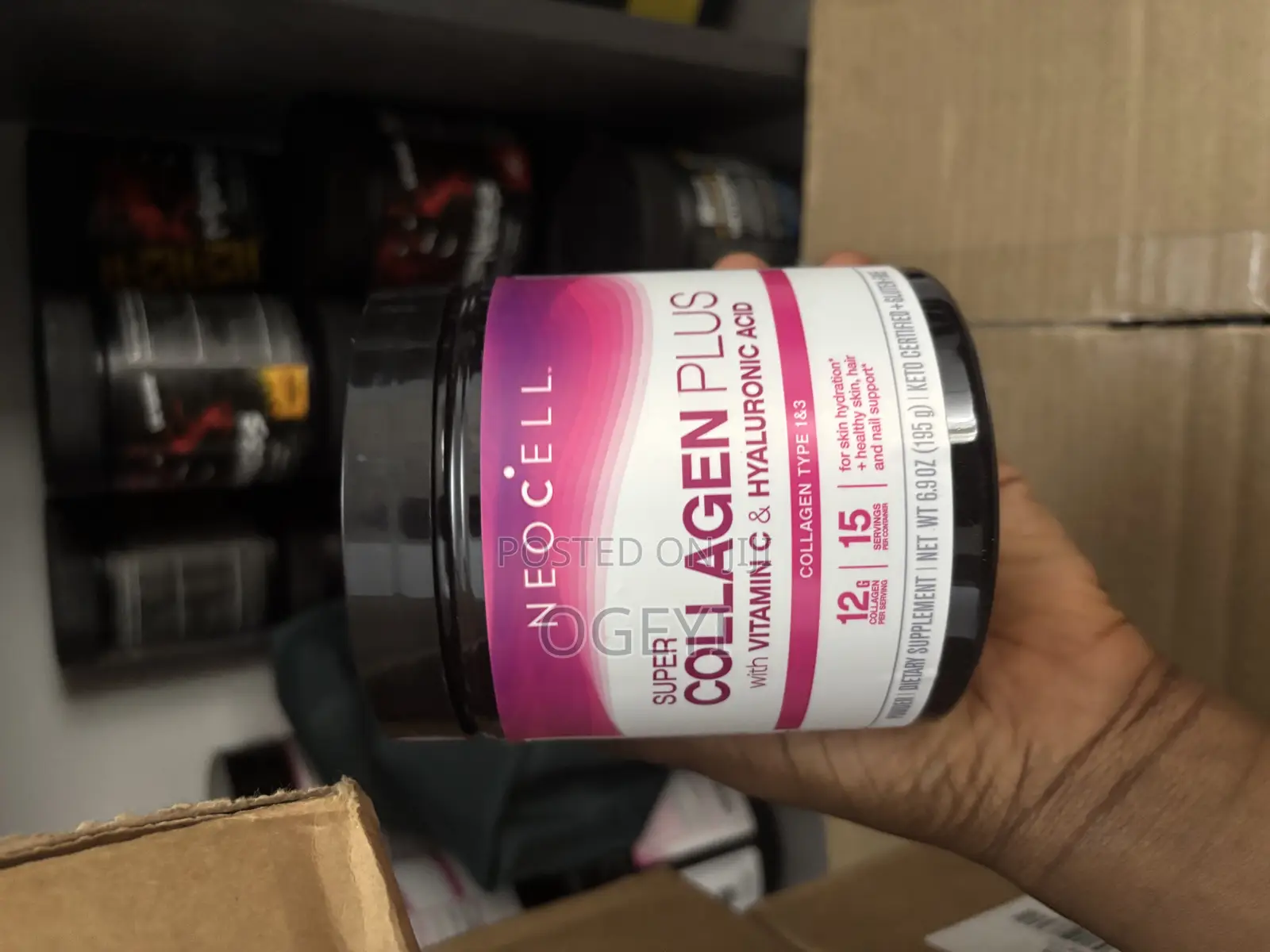 Neocell Super Collagen Plus With Vitamin C Hyaluronic Acid